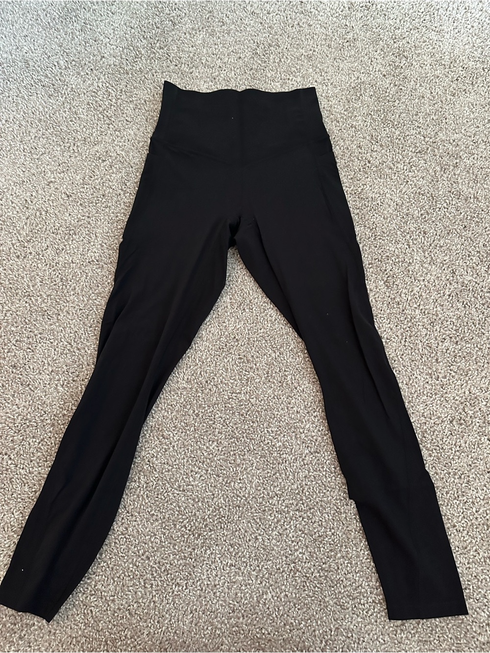 HALARA Black High-Waist seamless Leggings with pockets